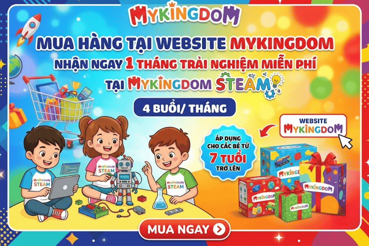 mua-hang-mykingdom-nhan-uu-dai-steam-mien-phi-cho-be